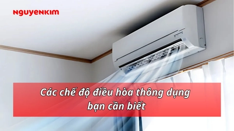 Tổng hợp các chế độ điều hòa thông dụng và mẹo dùng tiết kiệm điện
